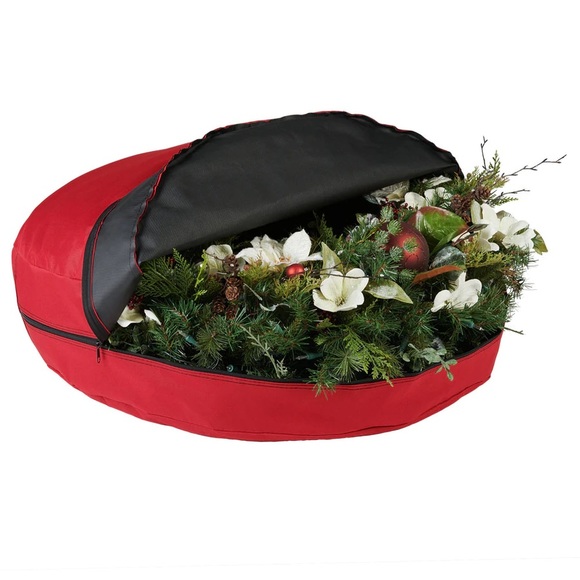 Set of 2 heavy duty wreath storage bags - Picture 2 of 4